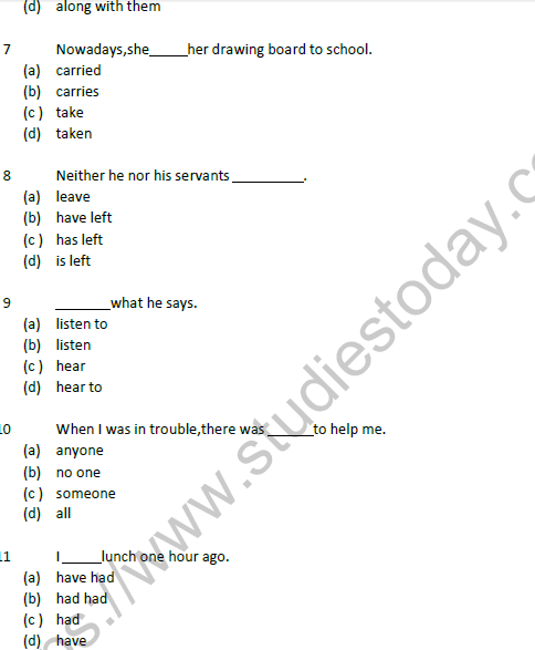 cbse-class-9-language-conventions-grammar-and-usage-mcq-multiple